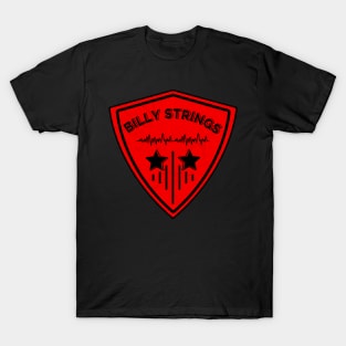 Style writing billy design strings T-Shirt